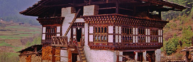 Bhutanese Farm House (Traditional Village House)